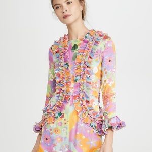 Celia B Singapore Ruffle Retro Dress